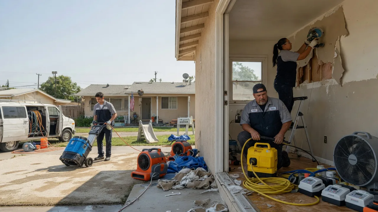 Water Damage Restoration in Rescue, CA near me